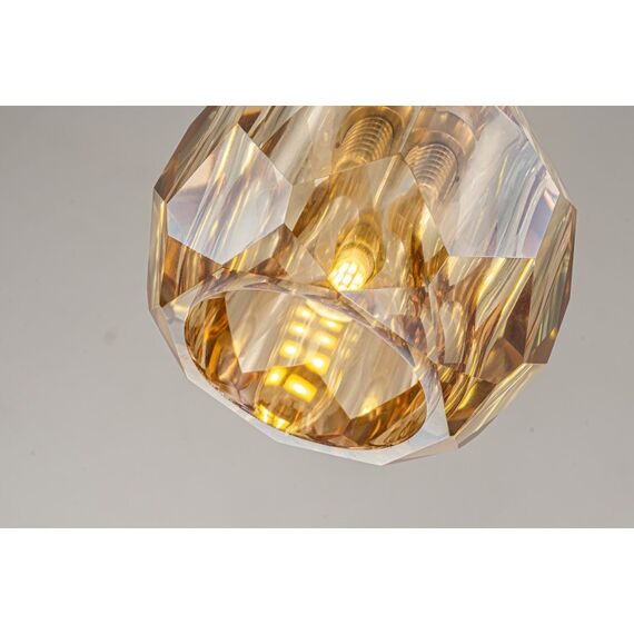 Подвесной светильник Belfast Clifton D3315-1 GL CA Янтарный, изображение 6