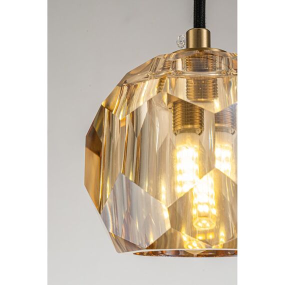 Подвесной светильник Belfast Clifton D3315-1 GL CA Янтарный, изображение 5