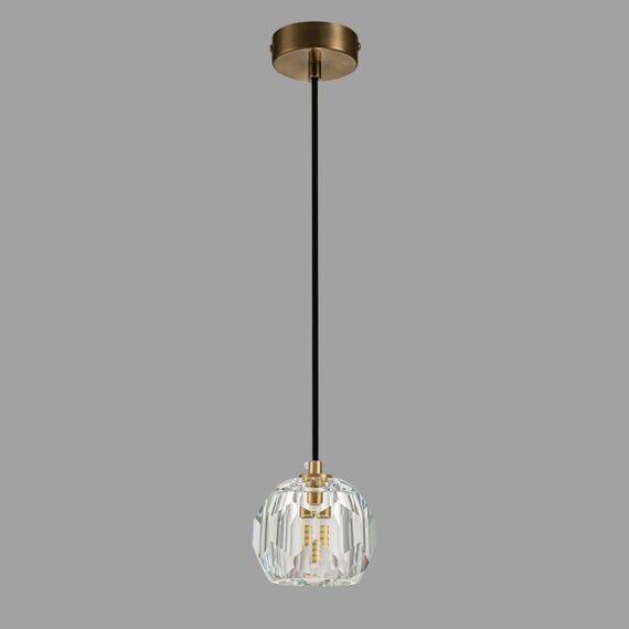 Подвесной светильник Belfast Clifton D3315-1 GL CL Прозрачный, изображение 4