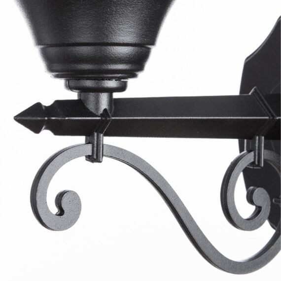 Уличный настенный светильник Arte Lamp MONACO A1491AL-1BK, изображение 3