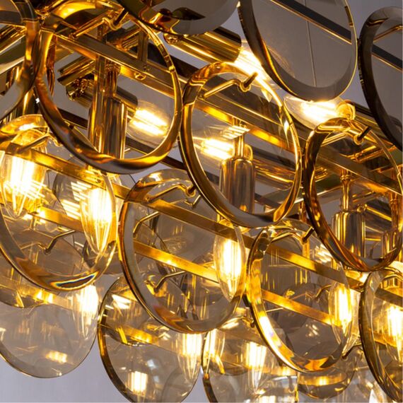 Подвесная люстра Divinare CHLOE 7566/01 SP-13, изображение 3