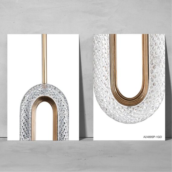 Подвесной светильник Arte Lamp OVALE A2489SP-1GO, изображение 4