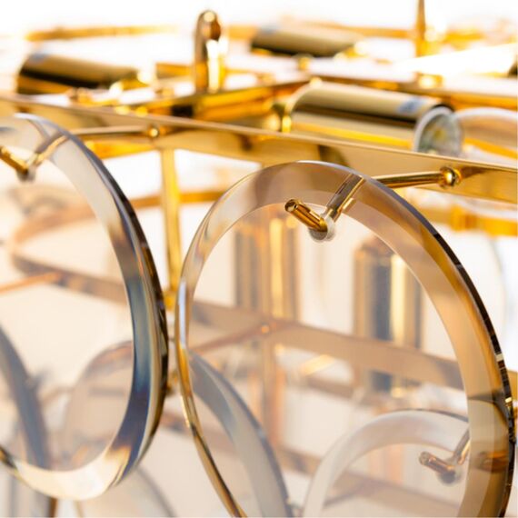 Подвесная люстра Divinare CHLOE 7566/01 SP-13, изображение 5