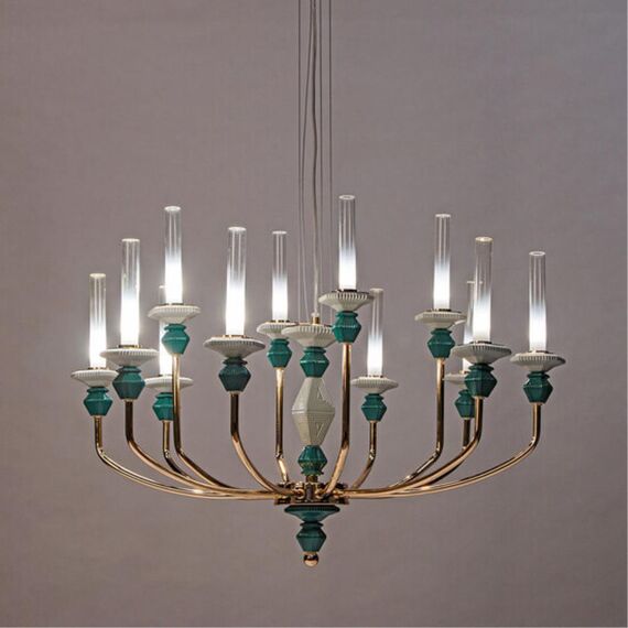 Подвесная люстра Divinare CAPELLO 4947/01 SP-12, изображение 2