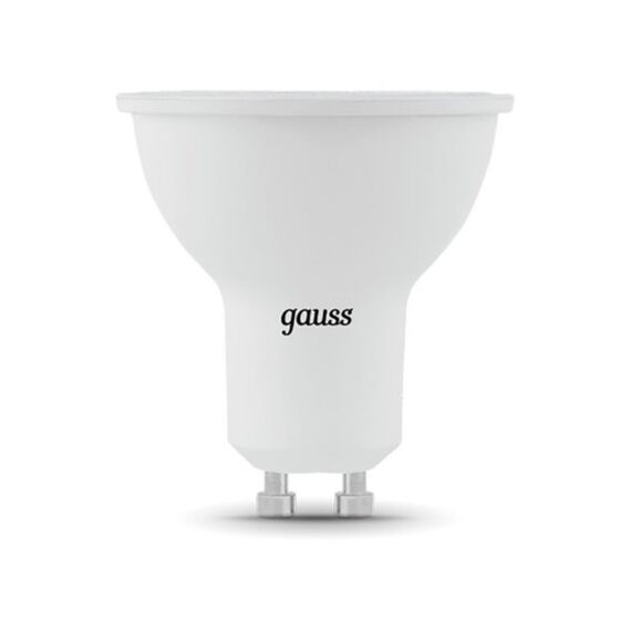 Светодиодная лампа Gauss Софит 7W 600Lm 3000K GU10 101506107, изображение 2