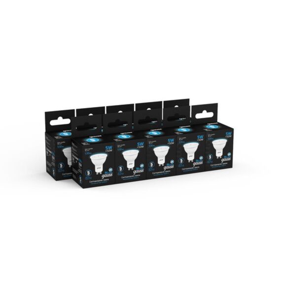 Светодиодная лампа Gauss Софит 5W 530Lm 6500K GU10 101506305, изображение 5