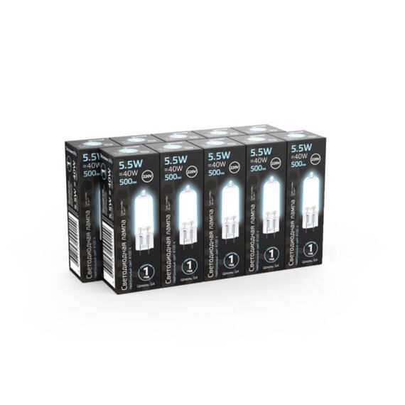 Светодиодная лампа Gauss 5,5W 500Lm 4100K G4 107807205, изображение 5
