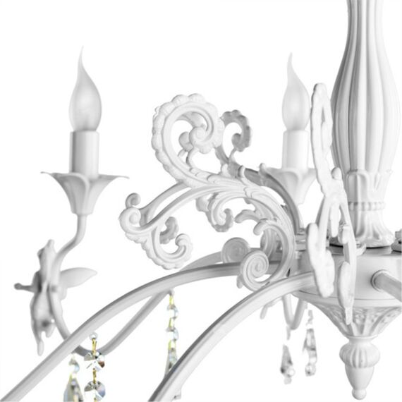 Подвесная люстра Arte Lamp ANGELINA A5349LM-8WH, изображение 4