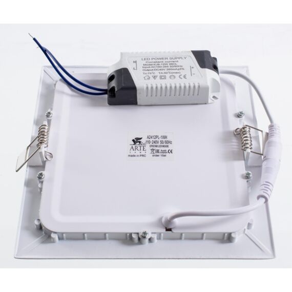 Встраиваемый светильник Arte Lamp FINE A2412PL-1WH, изображение 4