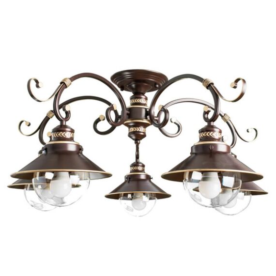 Потолочная люстра Arte Lamp GRAZIOSO A4577PL-5CK
