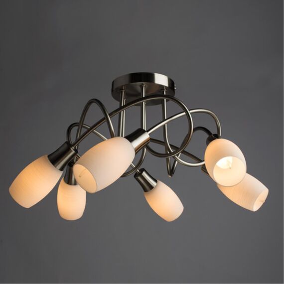 Потолочная люстра Arte Lamp VOLARE A4591PL-6SS, изображение 2