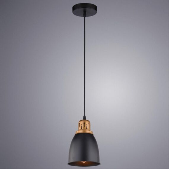 Подвесной светильник Arte Lamp EURICA A4248SP-1BK, изображение 2