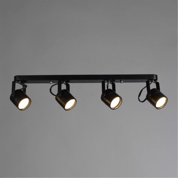 Спот Arte Lamp LENTE A1310PL-4BK, изображение 2