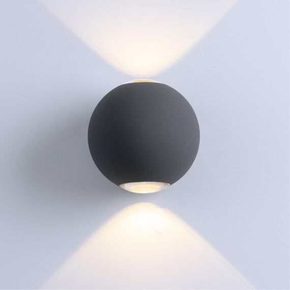 Фасадный светильник Arte Lamp CONRAD A1544AL-2GY, изображение 2