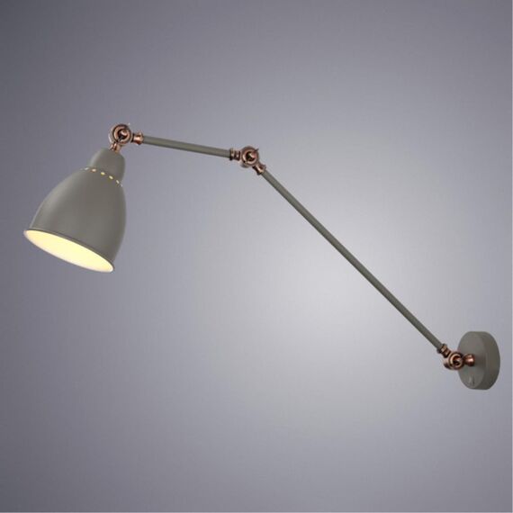 Бра Arte Lamp BRACCIO A2055AP-1GY, изображение 2