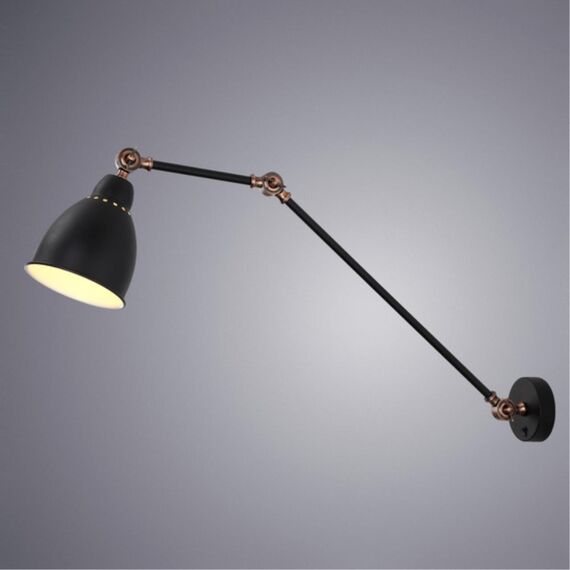 Бра Arte Lamp BRACCIO A2055AP-1BK, изображение 2