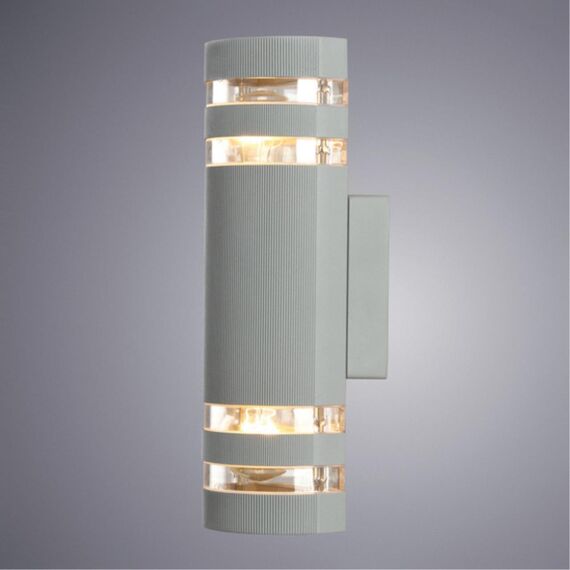 Уличный настенный светильник Arte Lamp METRO GREY A8162AL-2GY