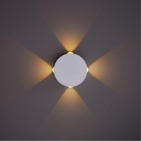 Декоративная подсветка Arte Lamp TAMBURELLO A1525AP-1WH, изображение 2