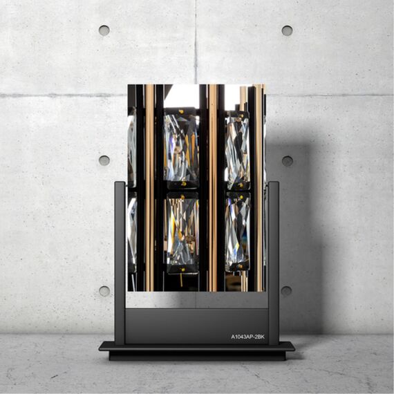 Настенный светильник Arte Lamp ALRUBA A1043AP-2BK, изображение 4