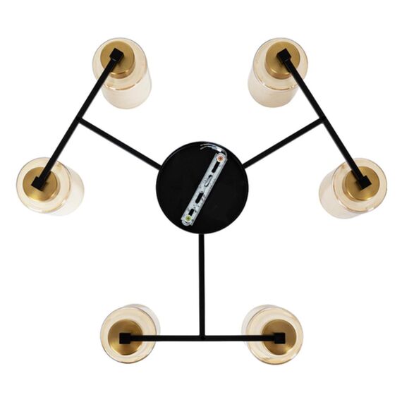 Потолочная люстра Arte Lamp LEO A7027PL-6BK, изображение 6