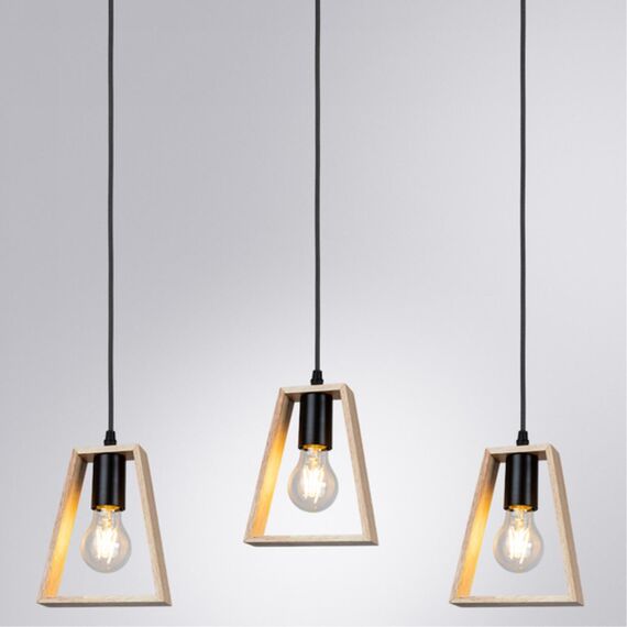 Подвесной светильник Arte Lamp BRUSSELS A8030SP-3BK, изображение 2