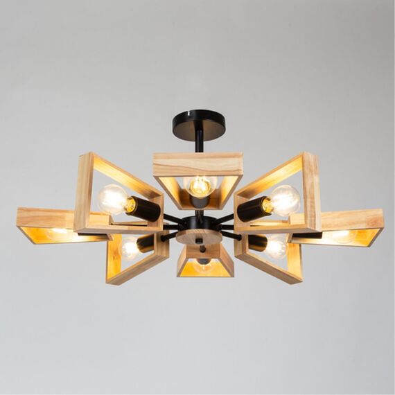 Люстра на штанге Arte Lamp BRUSSELS A8030PL-8BK, изображение 2