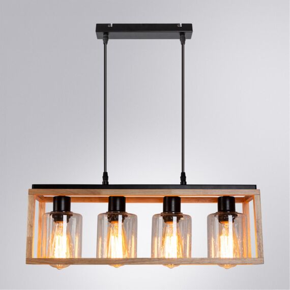 Подвесной светильник Arte Lamp DUBLIN A7025SP-4BK, изображение 2