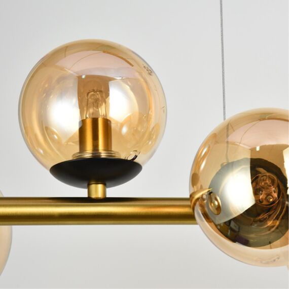 Подвесная люстра Arte Lamp GEMINI A2243SP-9PB, изображение 3