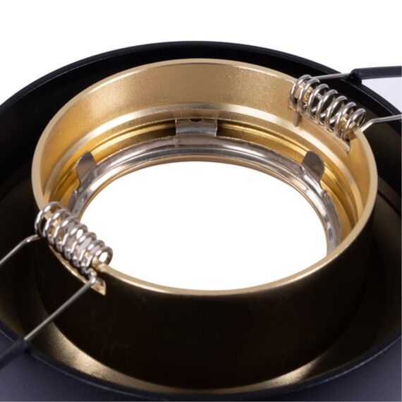 Точечный встраиваемый светильник Arte Lamp HEZE A6666PL-1BK, изображение 4