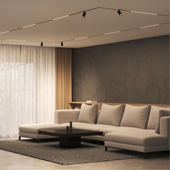 Магнитный трековый светильник Arte Lamp EXPERT SMART A5740PL-1BK, изображение 5