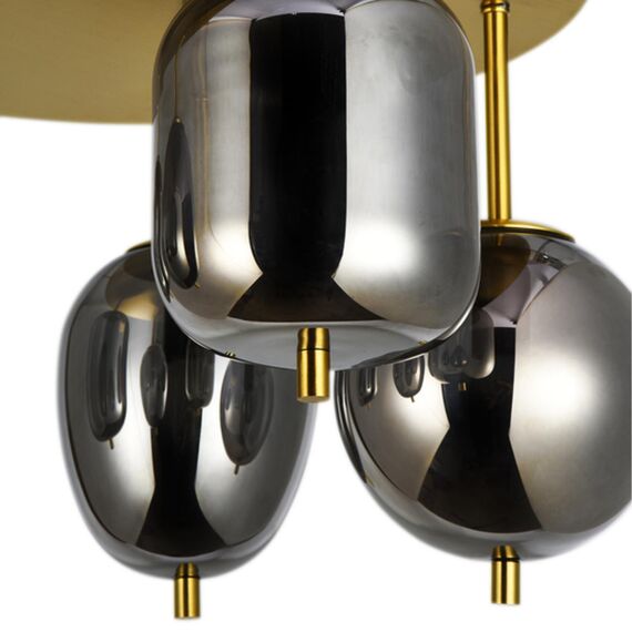 Потолочная люстра Arte Lamp FREDDIE A2231PL-5PB, изображение 3