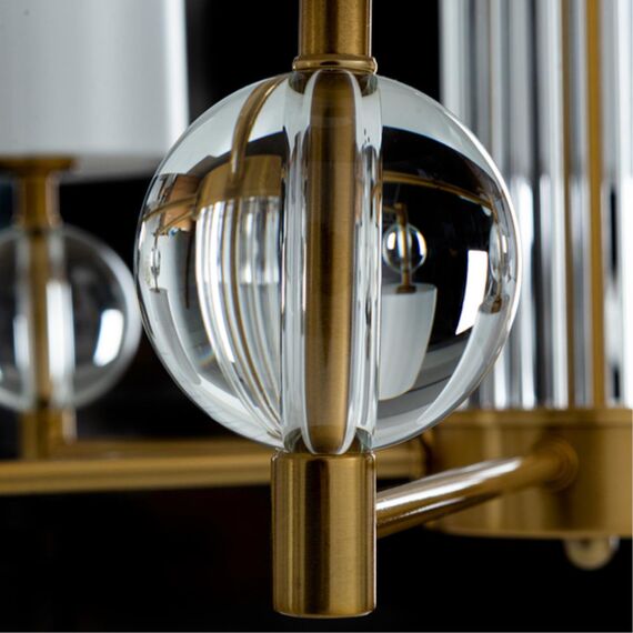 Подвесная люстра Arte Lamp MATAR A4027LM-6PB, изображение 5