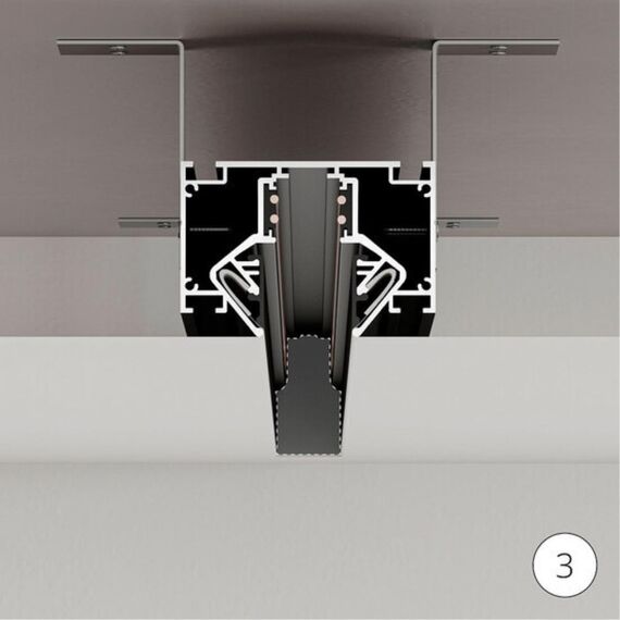 Магнитный шинопровод для натяжного потолка Arte Lamp LINEA-ACCESSORIES A473206, изображение 4