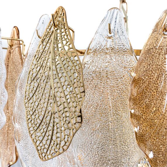 Подвесная люстра ARTE LAMP FELICITA A4080LM-12GO, изображение 5