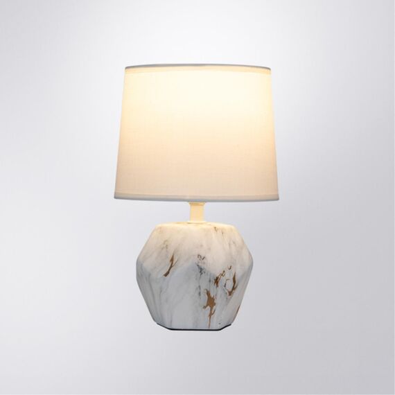 Декоративная настольная лампа Arte Lamp ZIBAL A5005LT-1WH, изображение 2