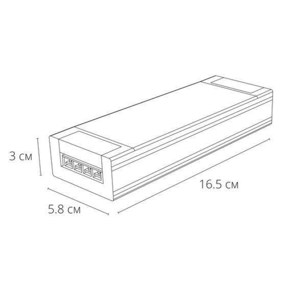 Блок питания 48V 100W 2.08А Arte Lamp PRO A481205, изображение 3