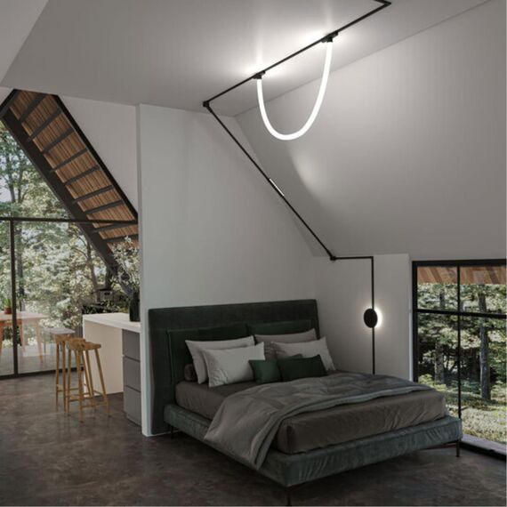 Магнитный трековый светильник Arte Lamp RAPID A6163PL-1BK, изображение 3