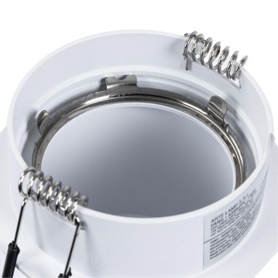 Точечный встраиваемый светильник Arte Lamp FANG A5562PL-1WH, изображение 2