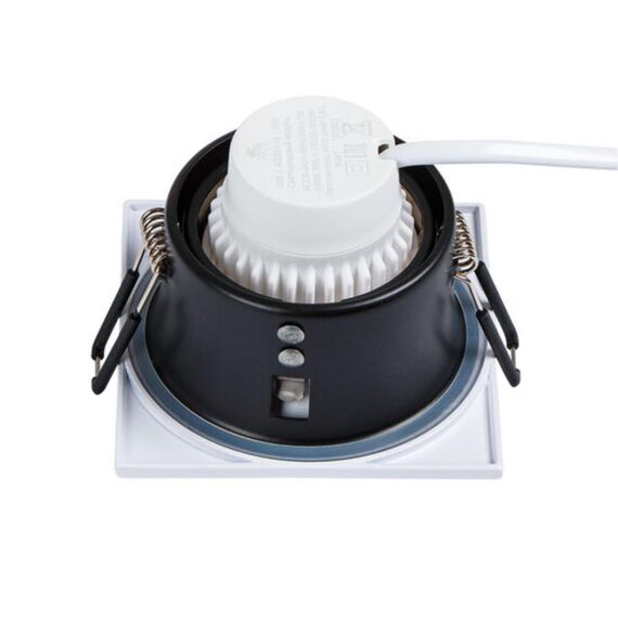 Точечный встраиваемый светильник Arte Lamp HELM A2868PL-1WH, изображение 5