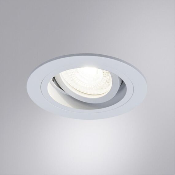 Точечный встраиваемый светильник ARTE LAMP TARF A2177PL-1WH, изображение 2