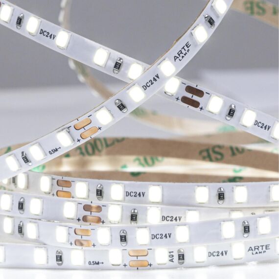 Светодиодная лента 24V 9,6W/m 4000К 5м Arte Lamp TAPE A2412005-02-4K, изображение 3