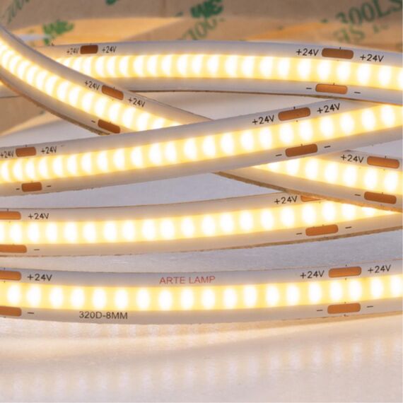 Светодиодная лента 24V 10W/m 3000К 5м Arte Lamp LANE A2432008-01-3K, изображение 3