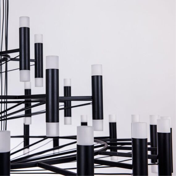 Подвесная люстра Arte lamp EMPIRE A2482SP-84BK, изображение 4