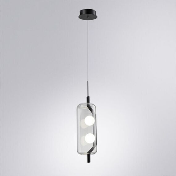 Подвесной светильник Arte lamp GENEVA A2341SP-2BK, изображение 2