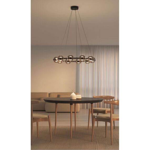 Подвесная люстра Arte lamp MARKAB A2471LM-20BK, изображение 2