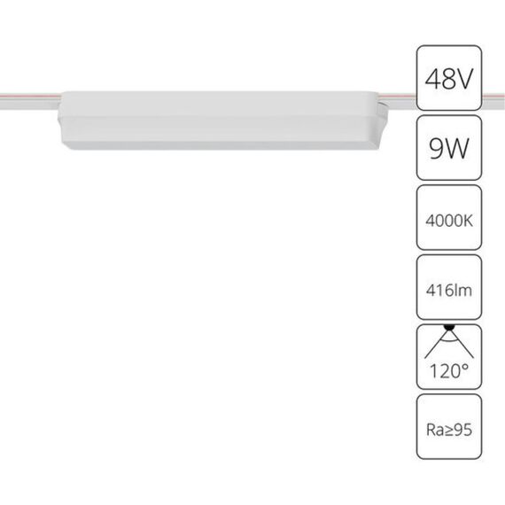 Магнитный трековый светильник Arte Lamp RAPID A6153PL-1WH