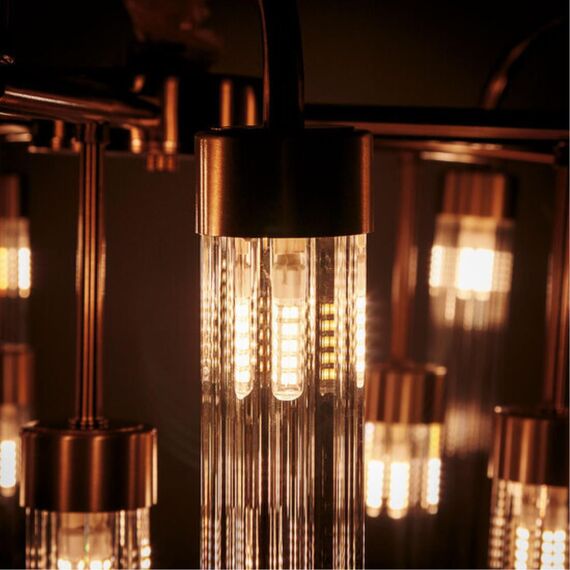 Подвесная люстра Arte Lamp BORGIA A4088LM-15AB, изображение 4