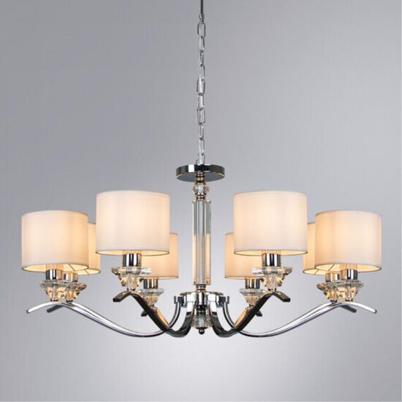 Подвесная люстра Arte Lamp ALHENA A4091LM-8CC, изображение 2