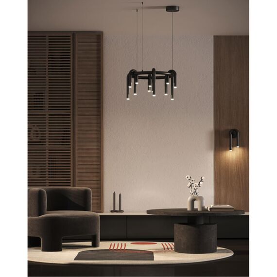 Настенный светильник Arte Lamp WARHOL A3258AP-6BK, изображение 2