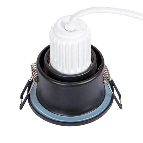 Точечный встраиваемый светильник Arte Lamp HELM MINI A2859PL-1BK, изображение 4